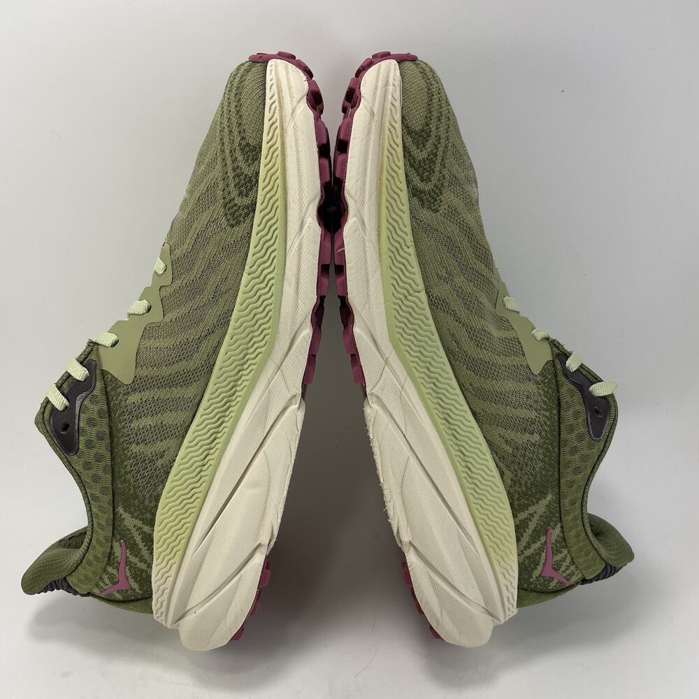 Hoka One One Challenger ATR 7 Trail Running Shoes Womens Size 9D Wide Olive - Picture 5 of 11